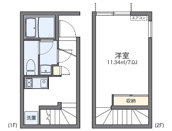 レオネクストシャルマン上北沢の物件間取画像